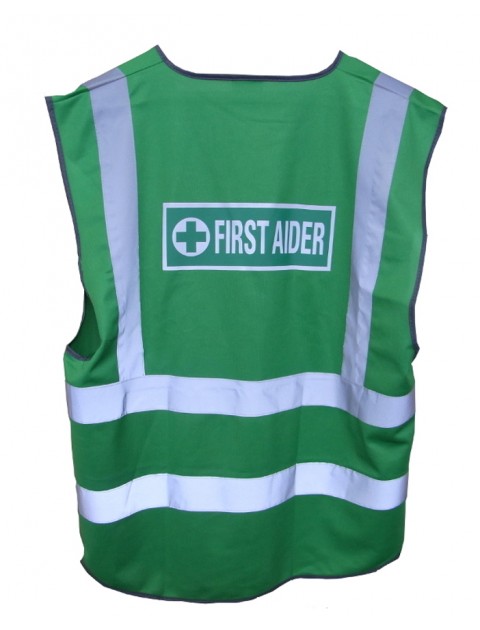 First Aider Waistcoat First Aid